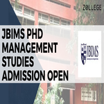 JBIMS PhD Management Studies Admission Open
